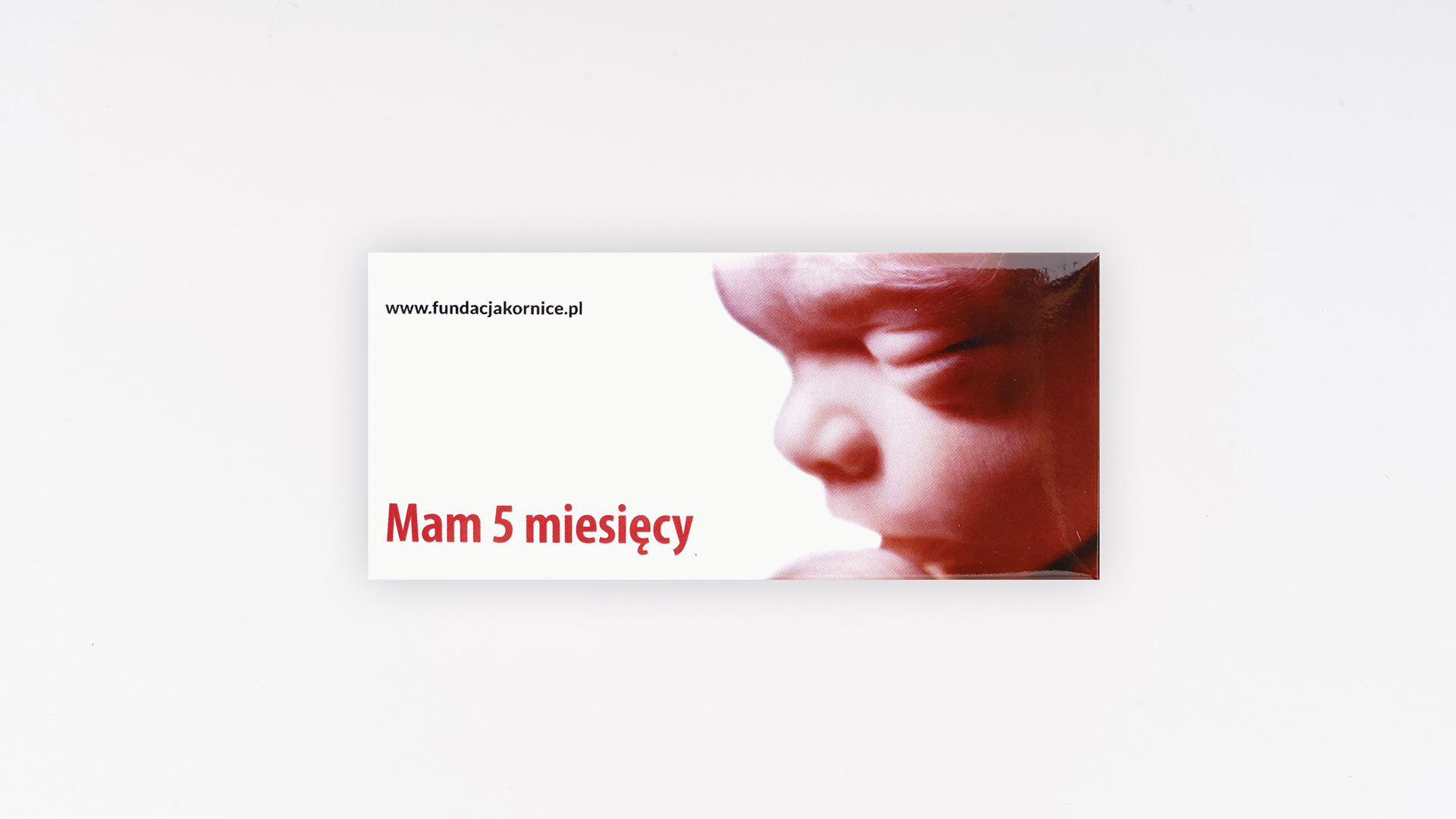 Magnes panoramiczny &quot;Mam 5 miesięcy&quot;