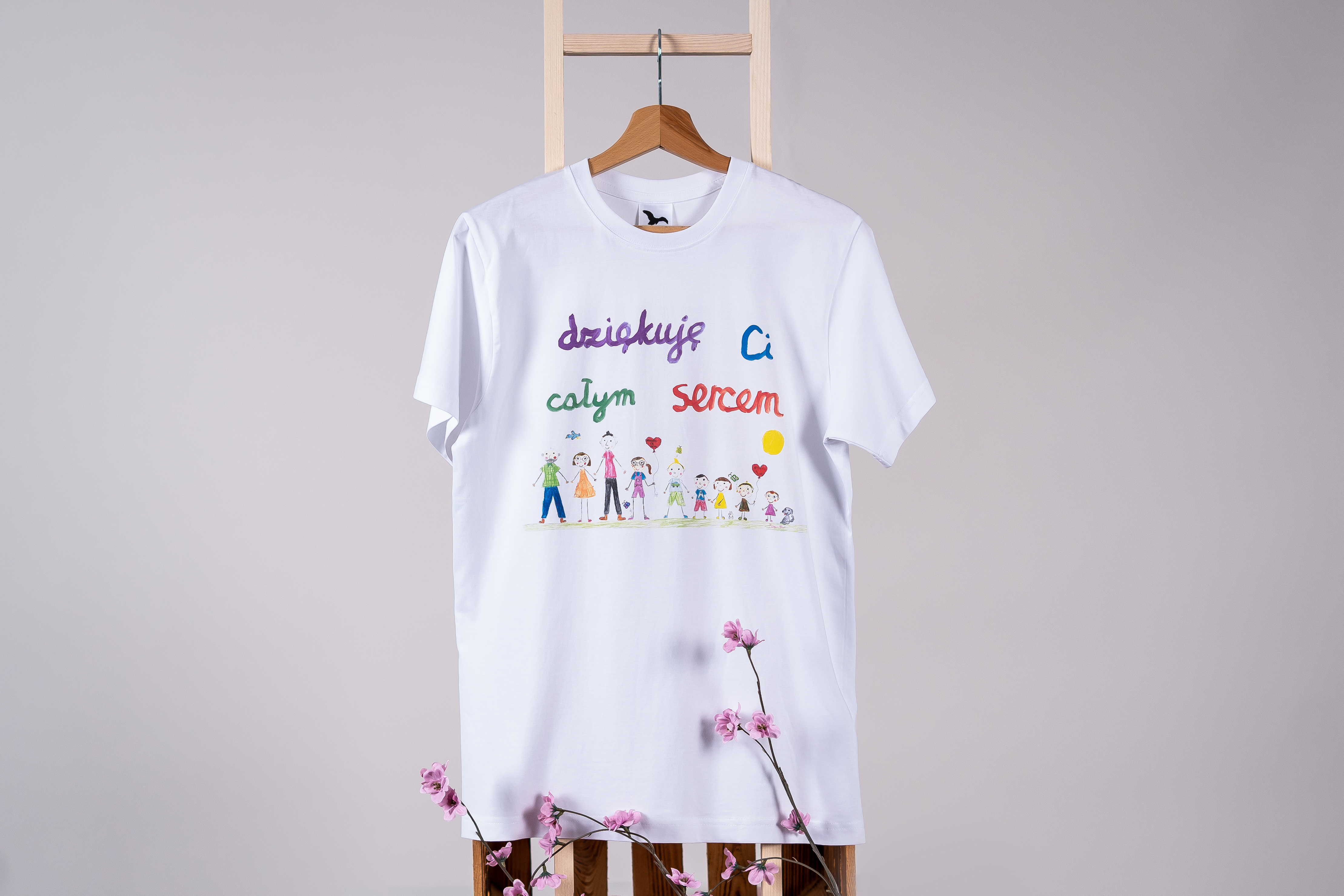 T-shirt damski &quot;Dziękuję Ci całym sercem&quot;